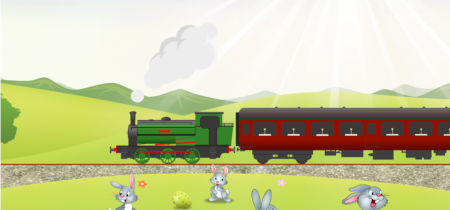 Easter Egg Special Steam Train Rides & Accessibility/Wheelchair Compartment; SUN 20th and MON 21st APRIL.