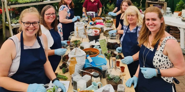 Terrarium Workshop @ Tiptree