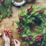 Notcutts Solihull - Charity flower arranging with Jonathan Moseley - 8th November 2019