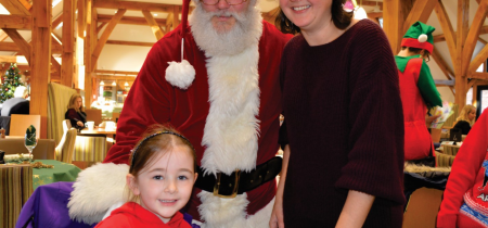 Breakfast With Santa at South Downs Nurseries