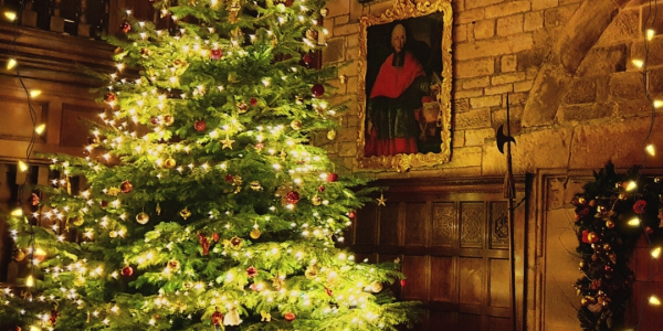 A Magical Meeting with Father Christmas at Hoghton Tower