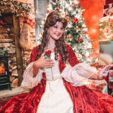 A Christmas afternoon tea with Princess Beauty