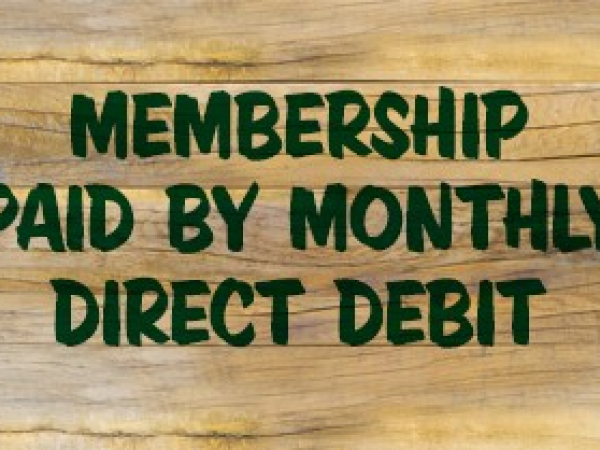 Membership 2021 paid by Direct Debit
