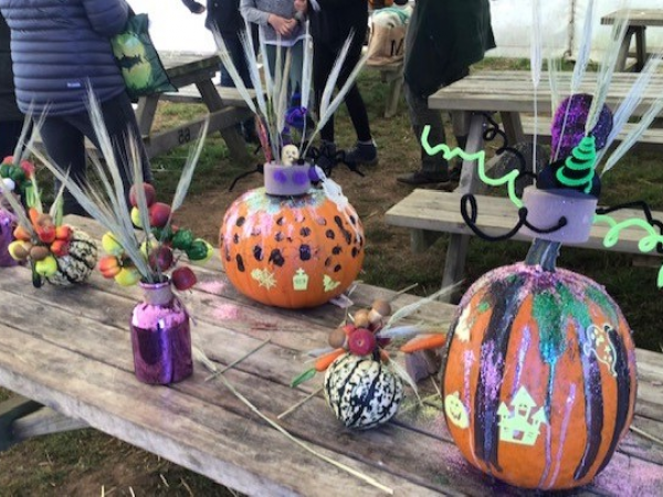 Decorate an Autumn Pumpkin or Basket Workshop