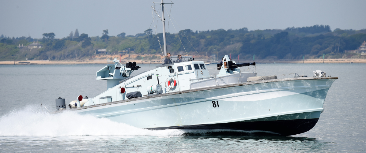 Motor Gun Boat 81: Heritage at speed on the Solent