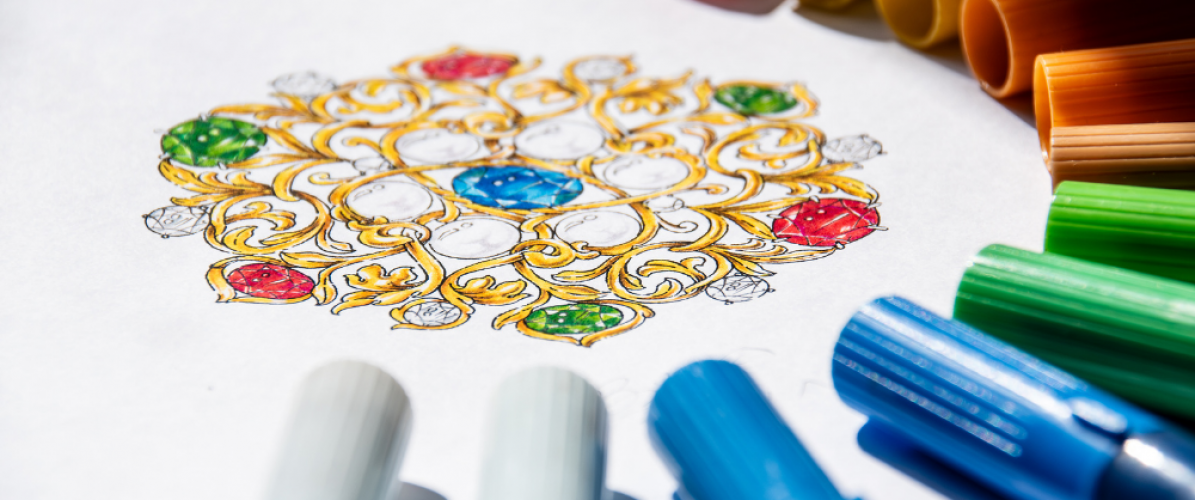 Brush Pen Illustration for Jewellery Design with Bibi Cheung, Tue 25 – Thu 27 June 2024, 9.30am - 4.30pm, £449 (8 places)