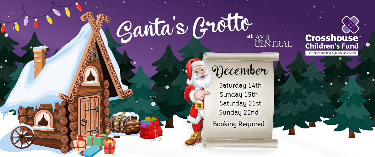 Santa’s Grotto at Ayr Central