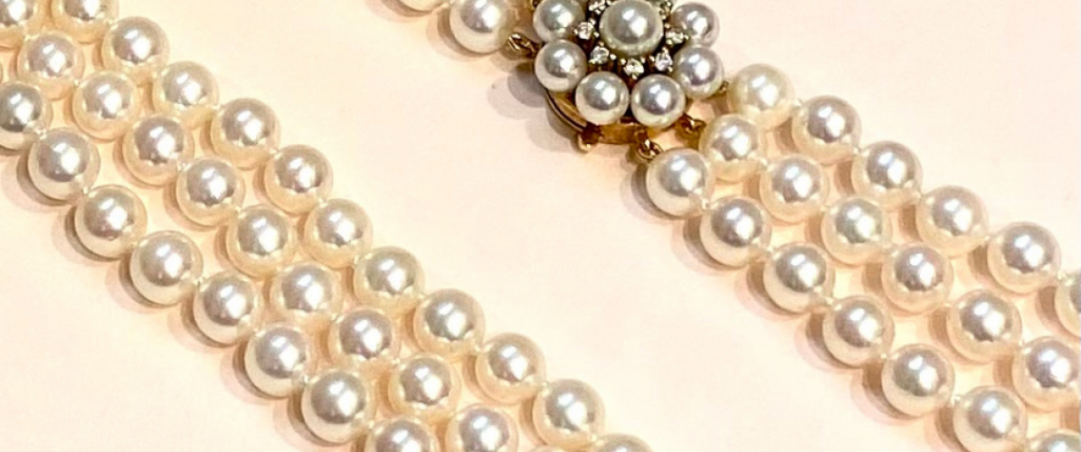 Multi-Strand Pearl Necklace Stringing with Anja Moehler, Fri 24 July 2026, 9.30am - 4.30pm, £299 (8 places), Design Space