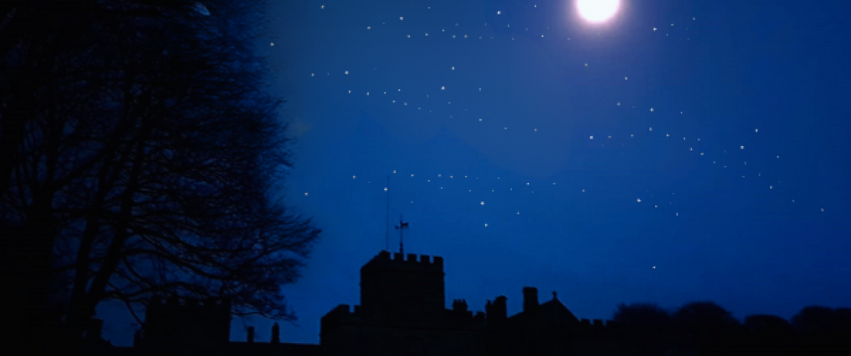 The Night Sky at Hoghton Tower