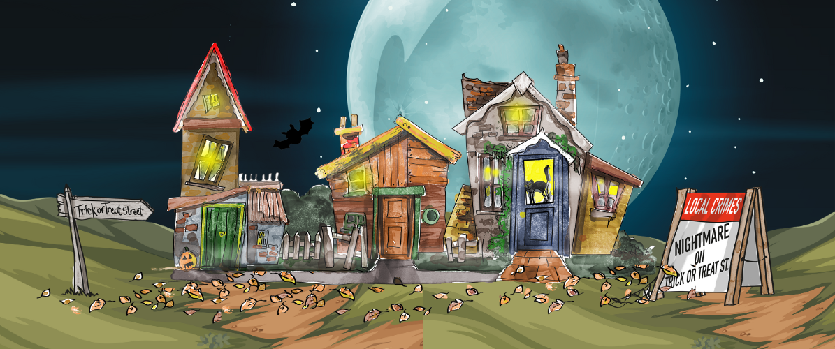 THE ULTIMATE HALLOWEEN EXPERIENCE  - RETURN OF TRICK OR TREAT STREET