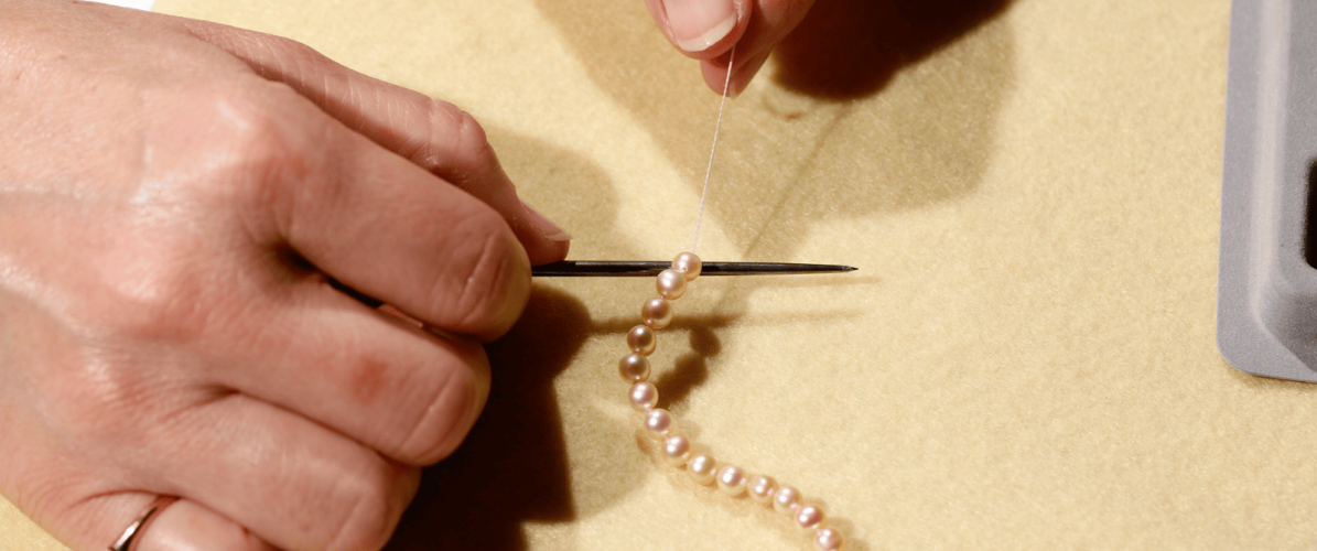 Traditional Pearl Stringing with Anja Moehler, Mon 6 July 2026, 9.30am – 4.30pm, £199 (8 places), The Goldsmiths’ Centre