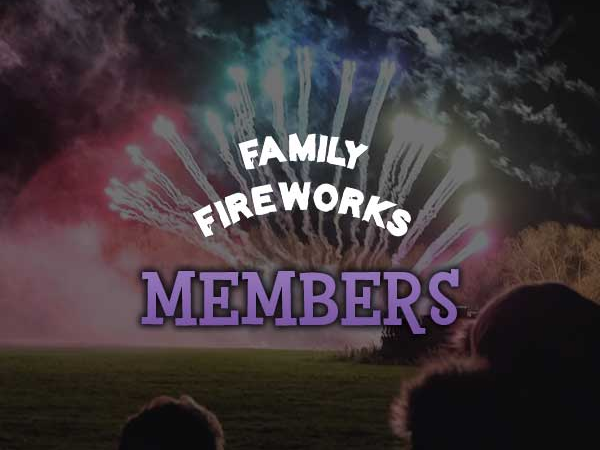 Family Fireworks - Member Tickets