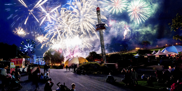 Rides and Attractions Plus Fireworks Spooktacular