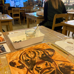 Highland Cow Acrylic Workshop