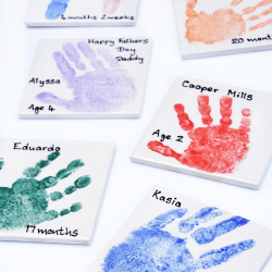 Hand and Footprint Pottery Keepsakes