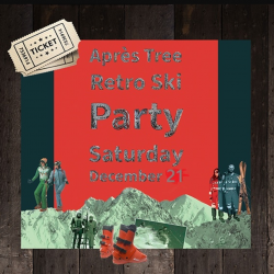 Apres Tree Retro Ski Party