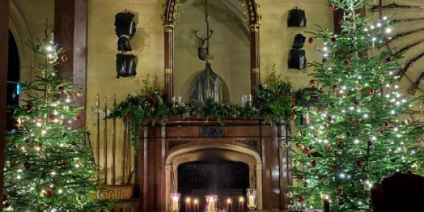 Christmas in The Entrance Hall