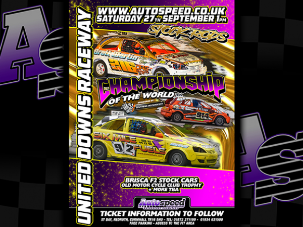 Spectator Tickets Saturday 27th September 1pm United Downs Raceway