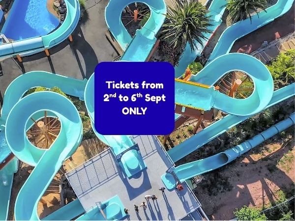 Splashdown Quaywest (Devon) Admissions - from 2nd September