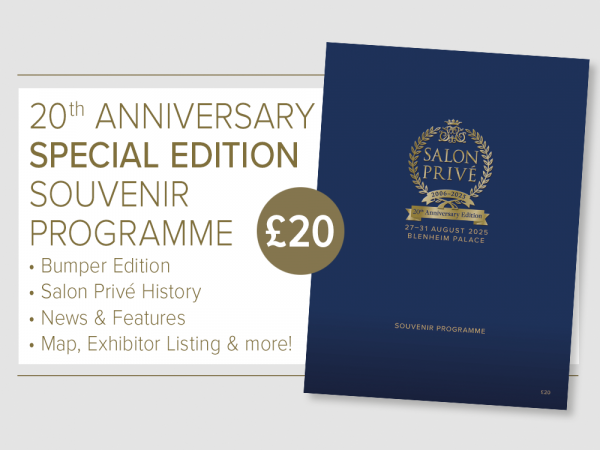 Salon Privé Souvenir Programme