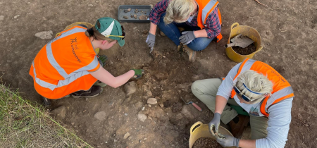 York Archaeology Training Excavation - School Green