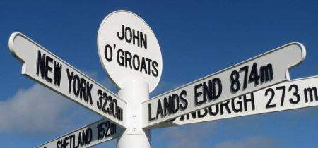 A day out in John O'Groats FROM Orkney