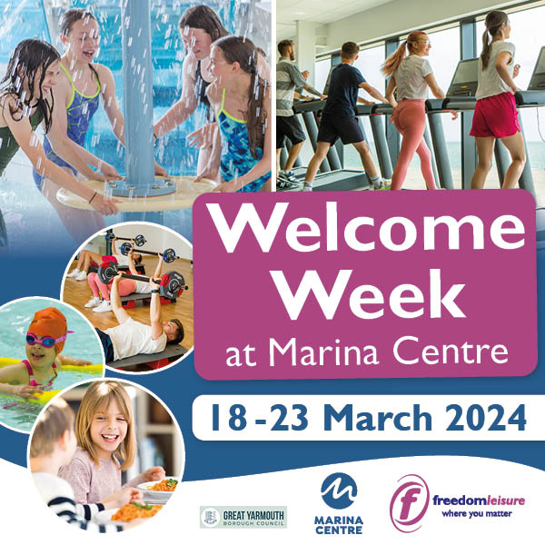 Buy Welcome Week Tickets online - Freedom Leisure Marina Leisure Centre