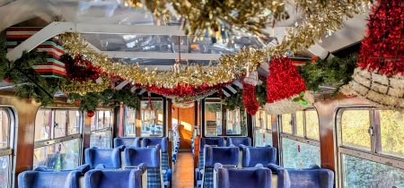 Santa Special and Accessibility/Wheelchair Compartment; Every Weekend  From Sunday 1st to Sunday 22nd December.