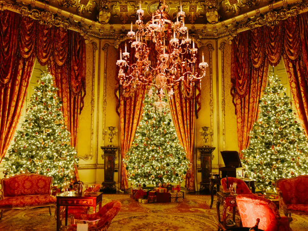 Raby Castle at Christmas