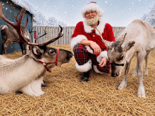 Reindeer Visit