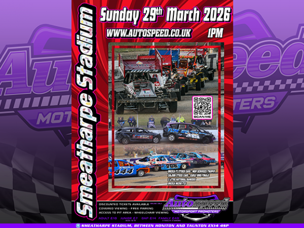 Spectator Tickets Sunday 29th March 1.00pm Smeatharpe Stadium