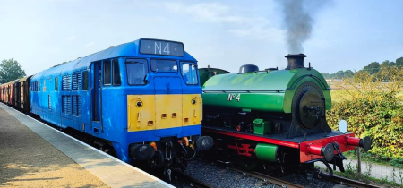 Steam and Diesel  Driver Experience, Steam Footplate and Diesel Cab Rides; Dates in 2025.