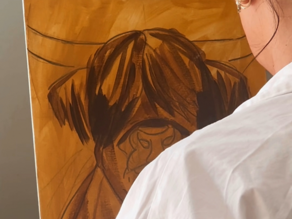 Highland Cow Acrylic Workshop