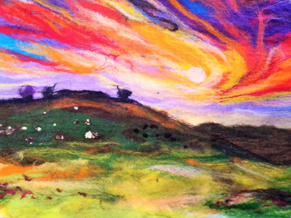 Wet Felting Workshop at Barton Grange