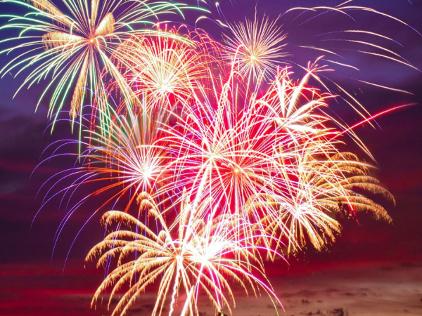 Fireworks at Hockerhill