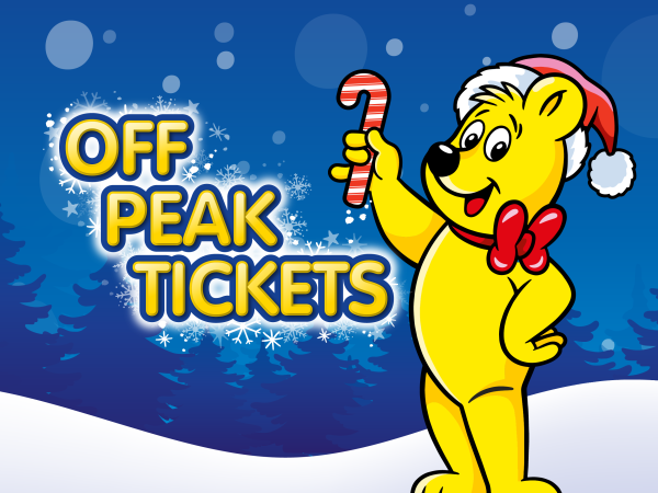 HARIBO Holly Jolly Grotto |            Off-Peak Saver