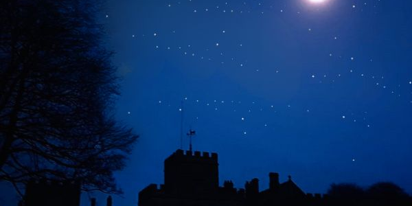 The Night Sky at Hoghton Tower