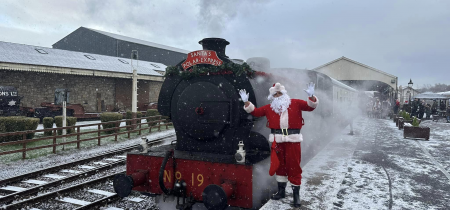 Santa Steam Trains 2024