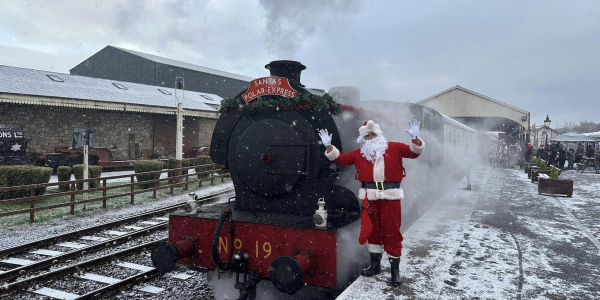 Santa Steam Trains 2024