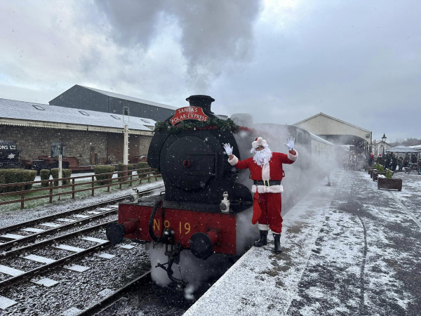 Santa Steam Trains 2025