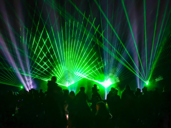 Christmas Laser Magic at Cholderton Rare Breeds Farm