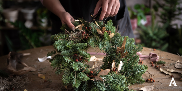 Christmas Wreath Workshop in the Arboretum