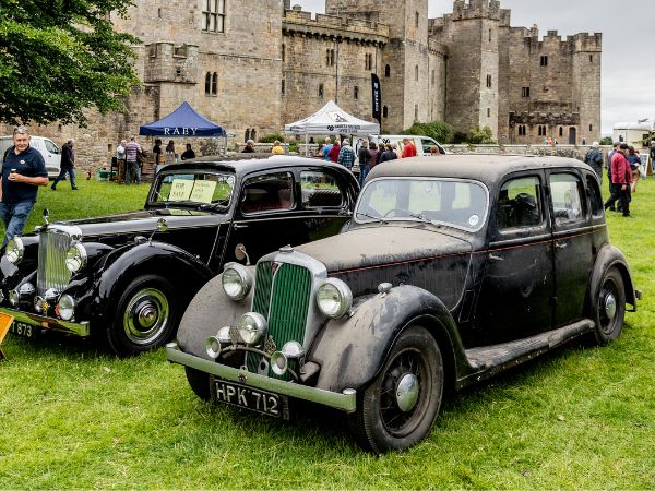Classic Cars at Raby Castle