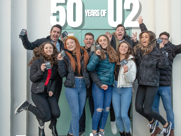 Combo Ticket Celebrating 50 Years of U2 - DoDublin & Windmill Lane Recording Studios