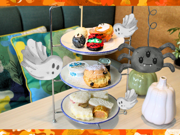Ghoul's Delight Afternoon Tea at Moss & Moor