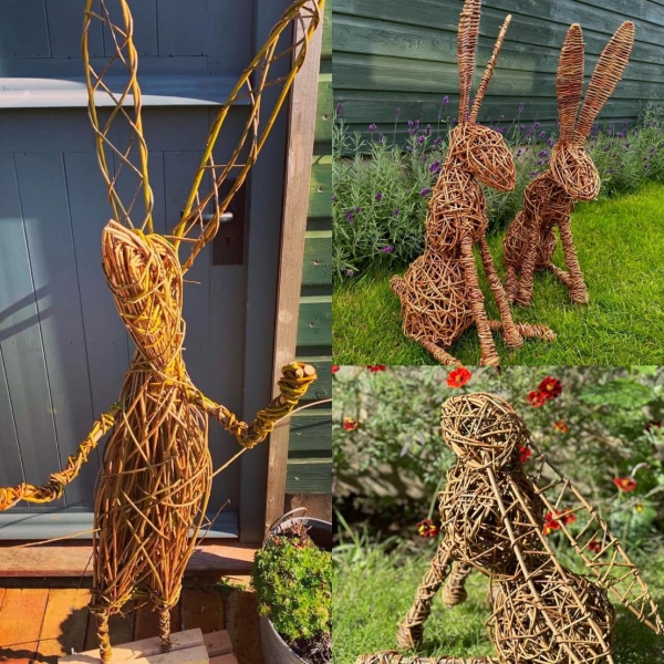Willow weaving – Make your own sitting hare with Deb Jones Willow