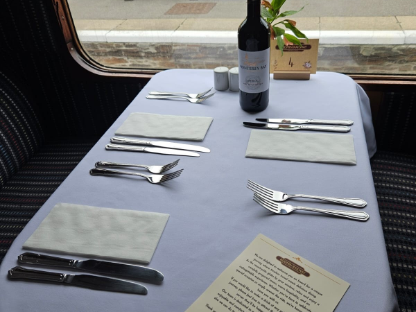 Christmas Luncheon on the Rails