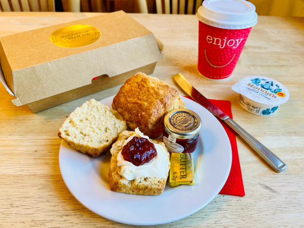 Unlimited Steam Train Rides and Whistlestop Cream Tea (prepaid voucher for TWO)