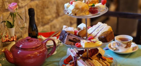 Afternoon Tea at Hoghton Tower