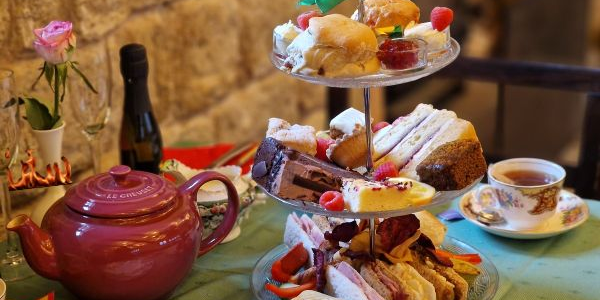 Afternoon Tea at Hoghton Tower